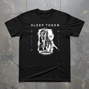 Sleep Token Graphic T-Shirt | Alternative Metal Band Tee | Dark Ritual Art